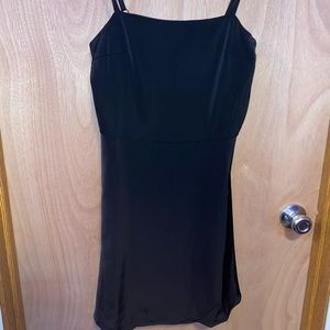 Black Silk Dress